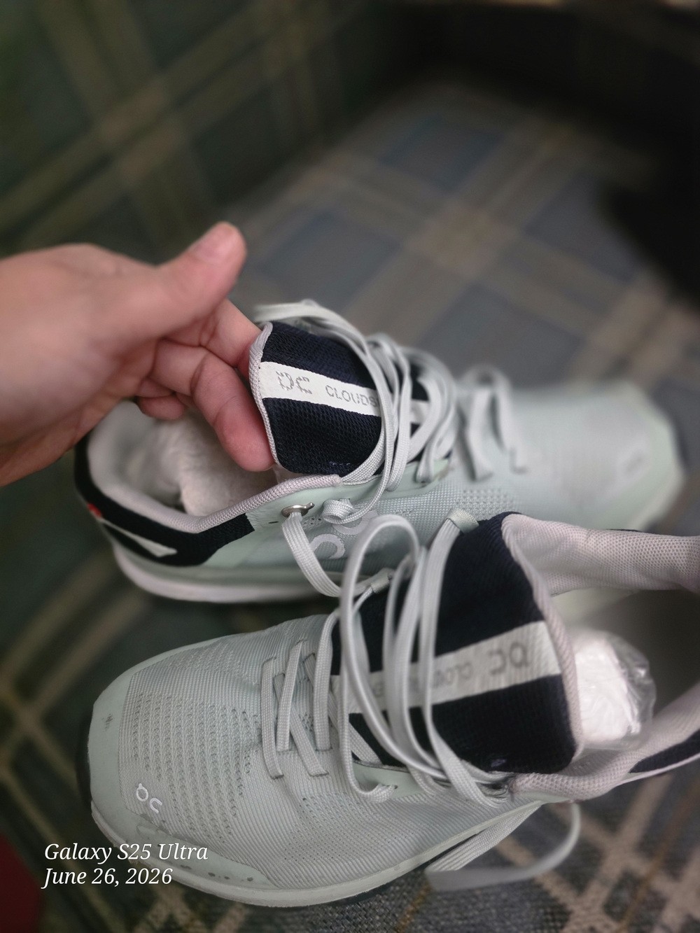 On Cloud Running Shoes for Women - Mint/Black